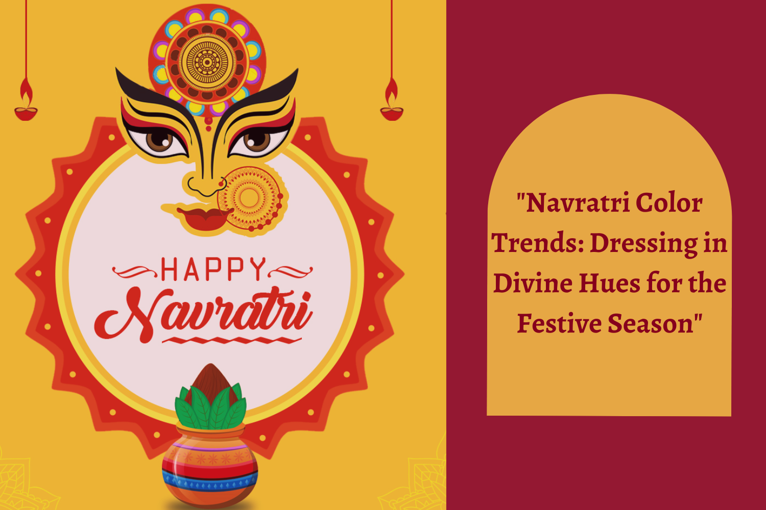 "Navratri Color Trends Dressing in Divine Hues for the Festive Season