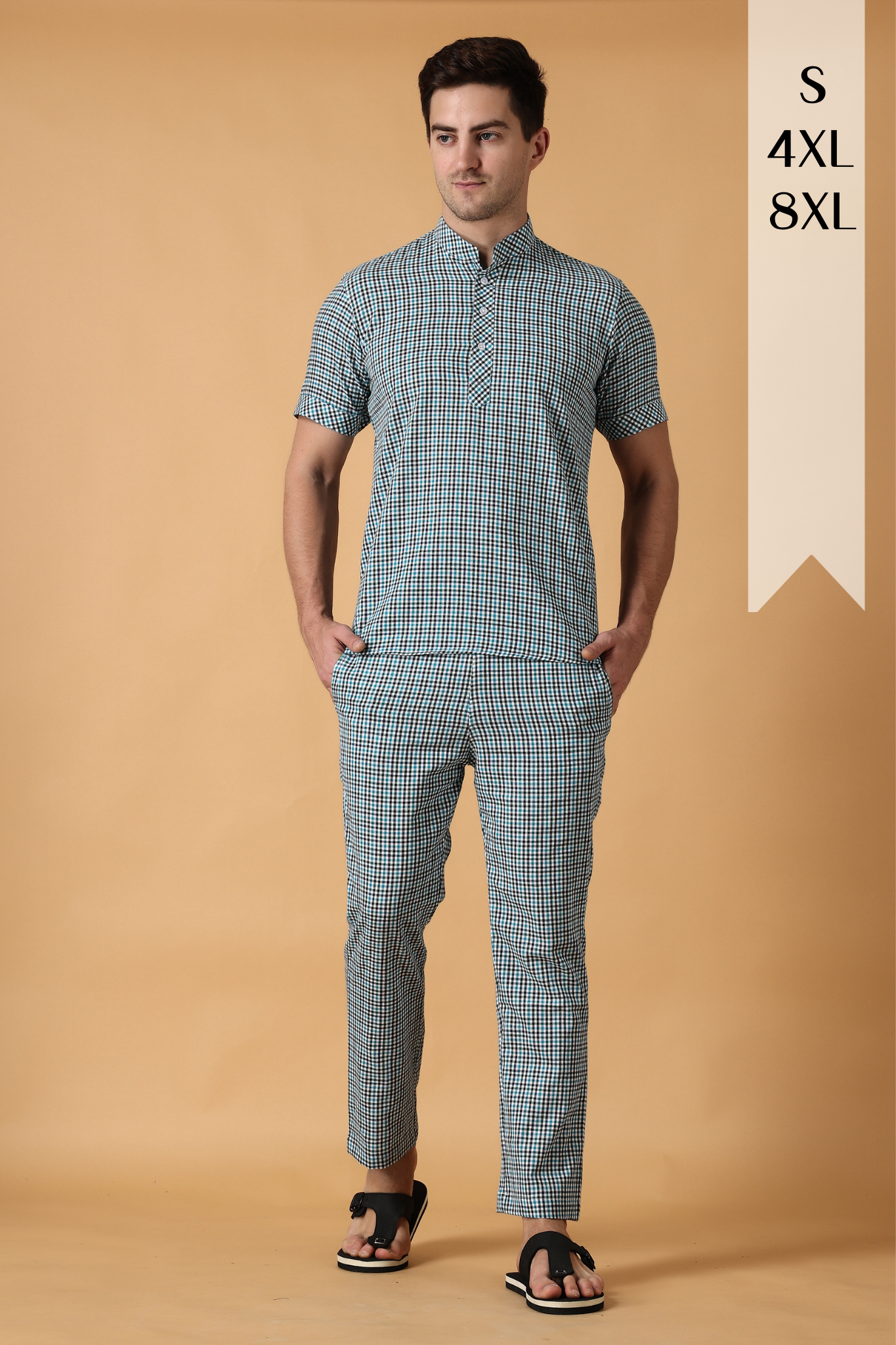 Buy Cotton Pajamas For Men - Apella