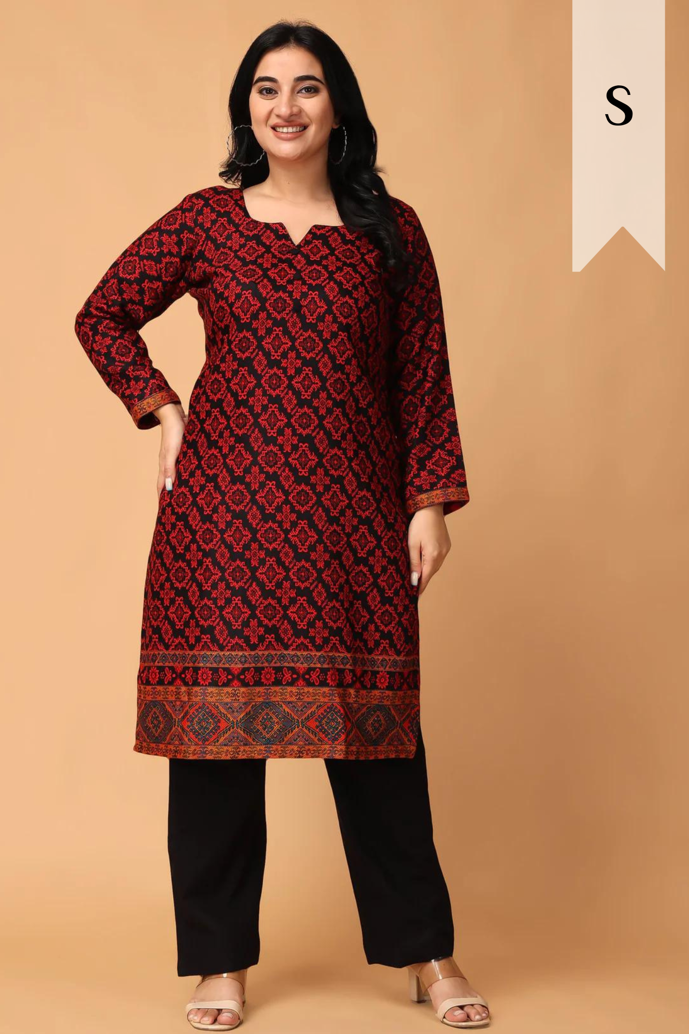 Woollen kurtas hot sale for ladies