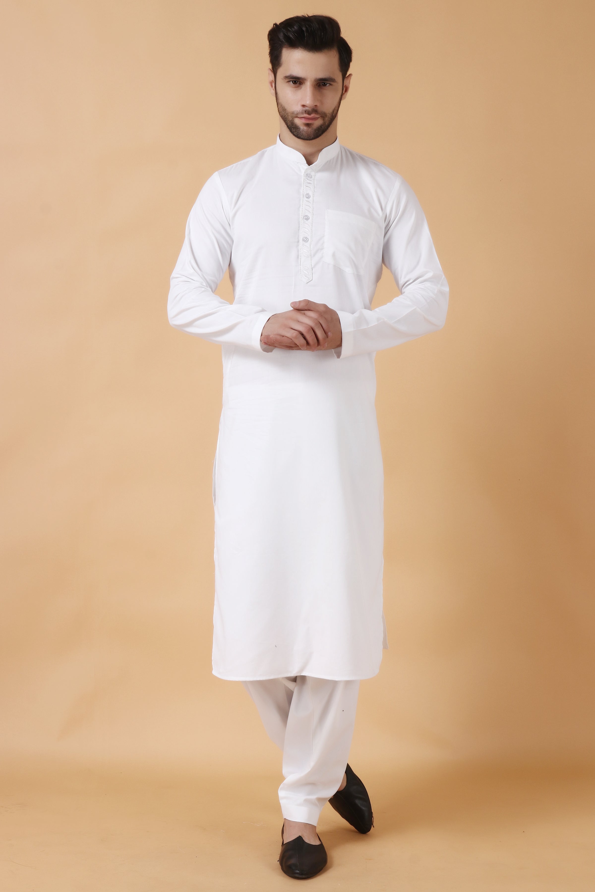 Buy White Kurta Pajama Pathani Kurta Pajama For Men Apella