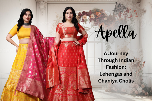 A Journey Through Indian Fashion: Lehengas and Chaniya Cholis