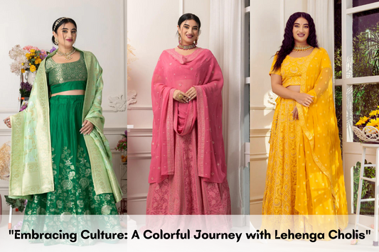 "Embracing Culture: A Colorful Journey with Lehenga Cholis"