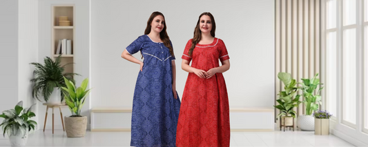 Plus Size Women Night Gowns 