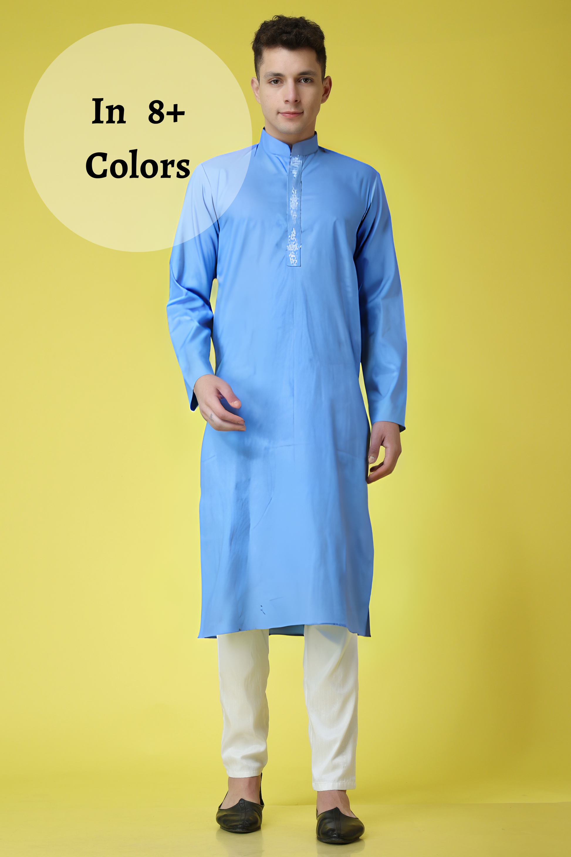 Embroidered Kurta Pajama