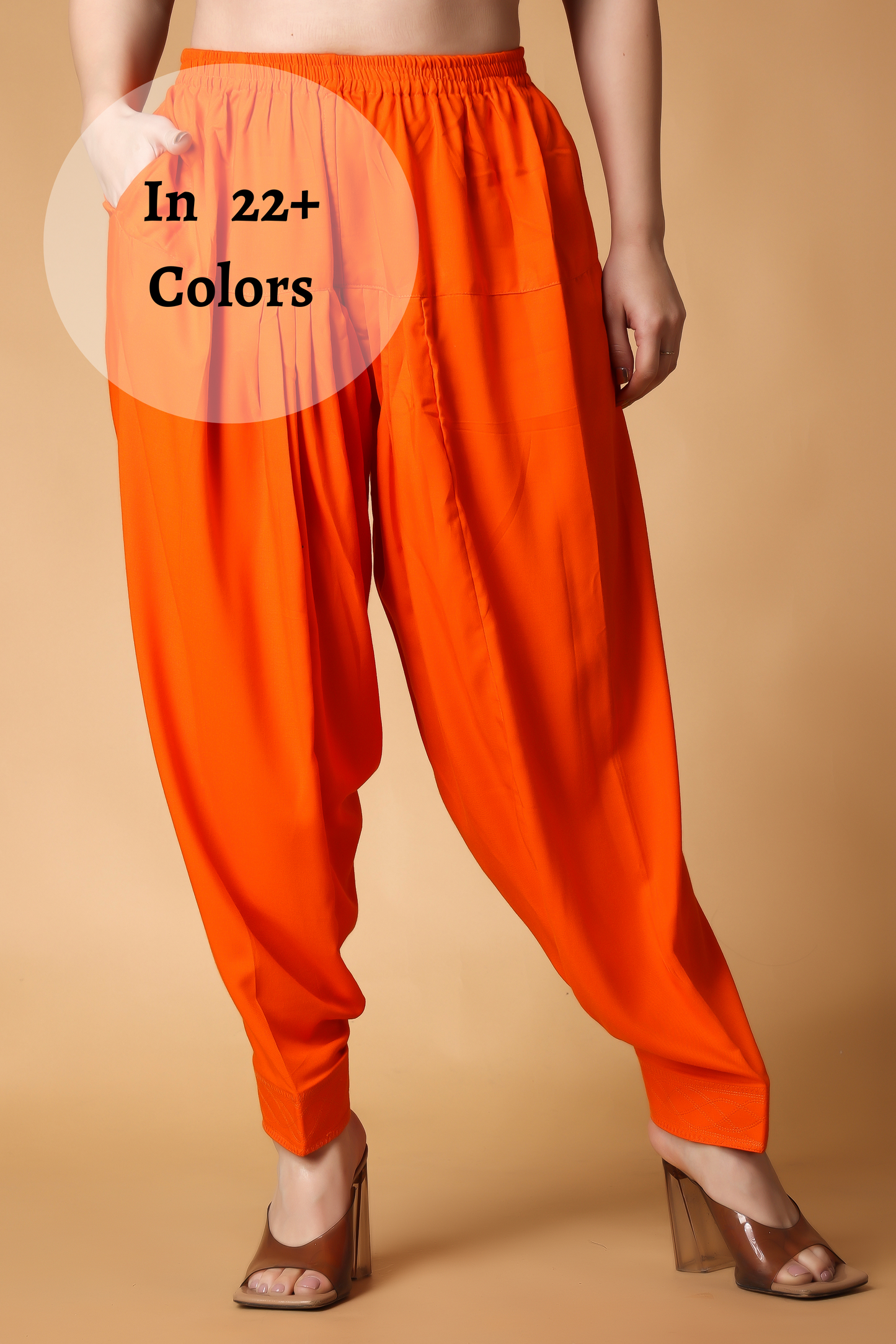 Straight Rayon Salwar Pants