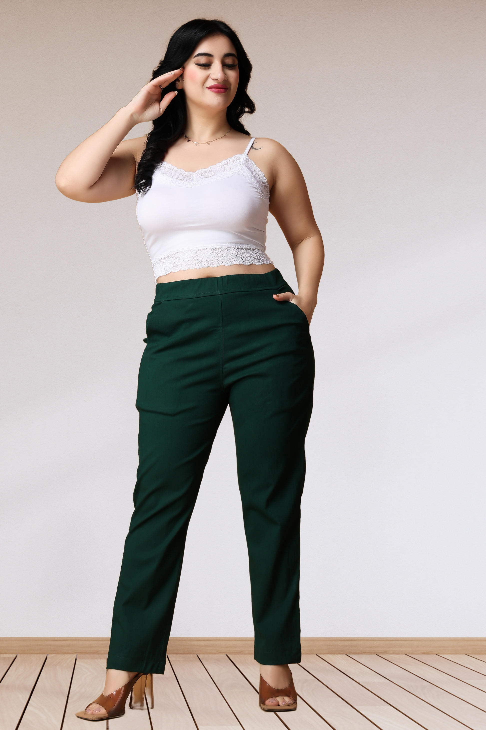 Stretchable Pants For Ladies