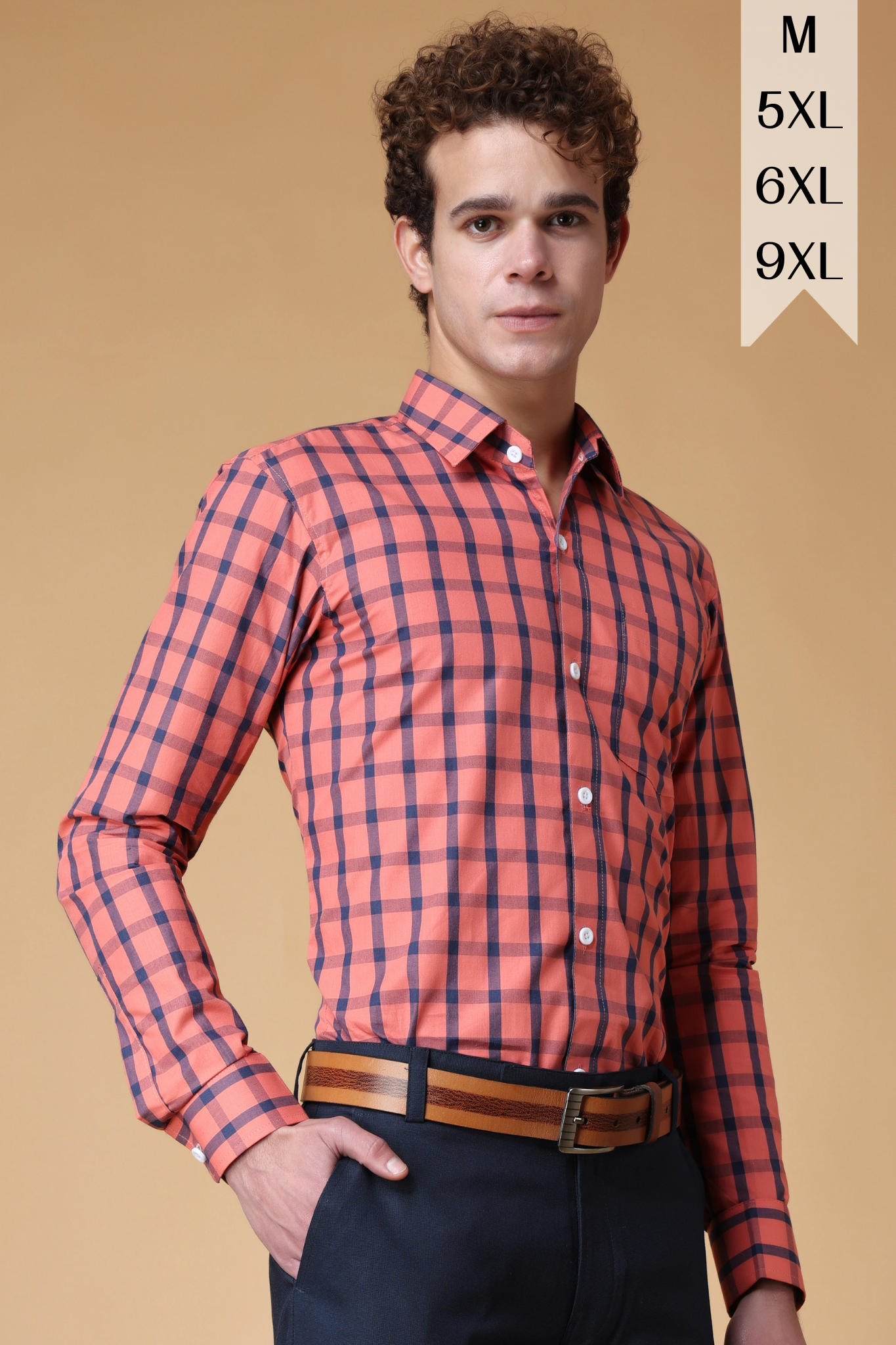 Cotton Check Shirt For Men