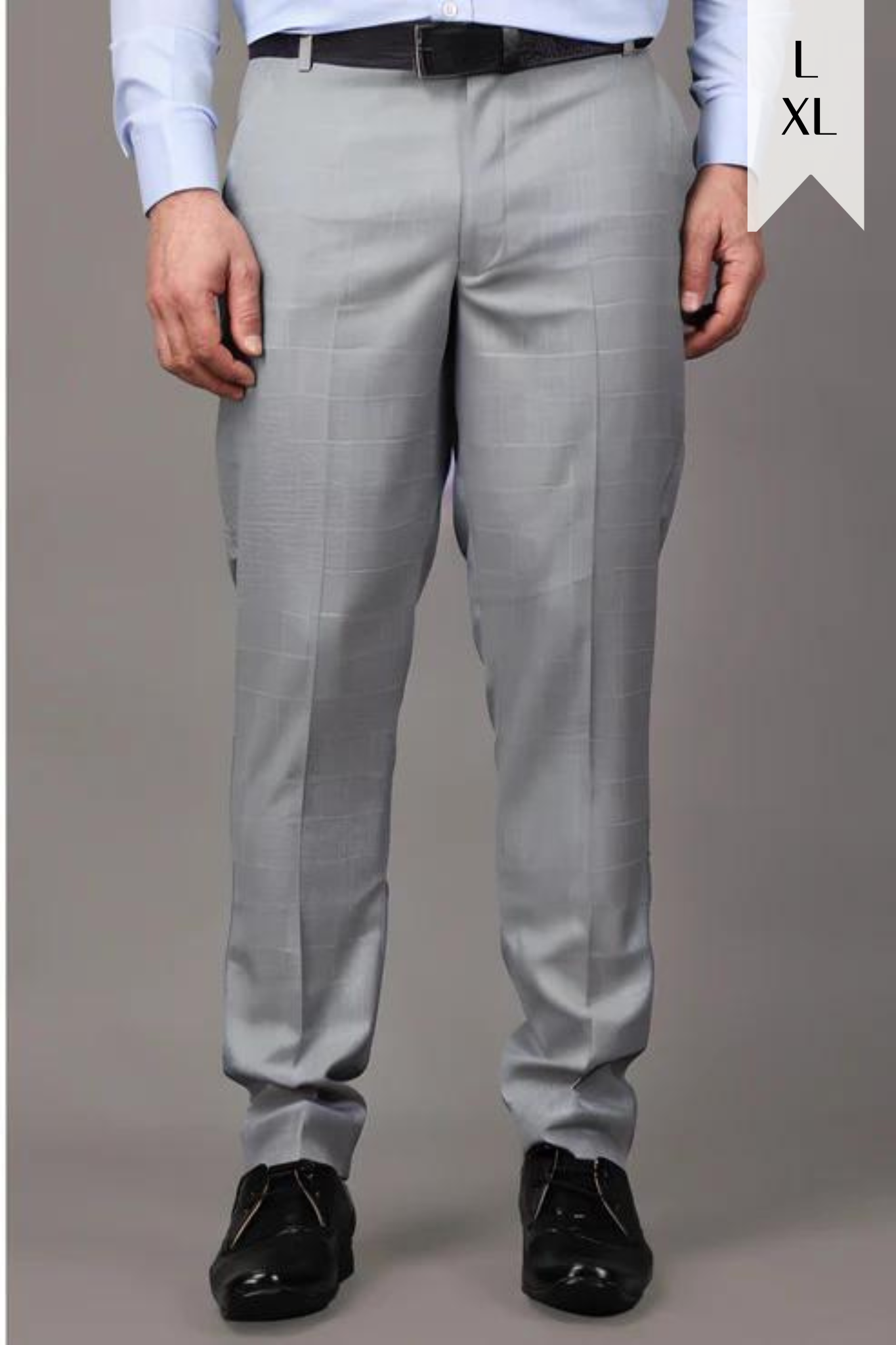 Mens High Waisted Trousers