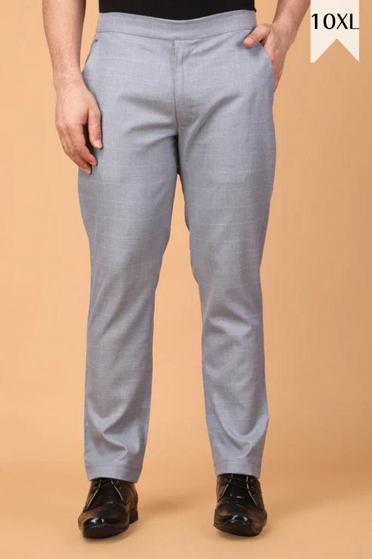 Mens Checked Trousers