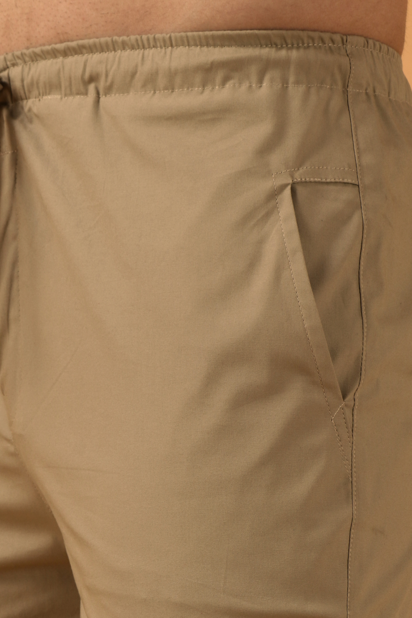 Dark Beige stretch Cargo