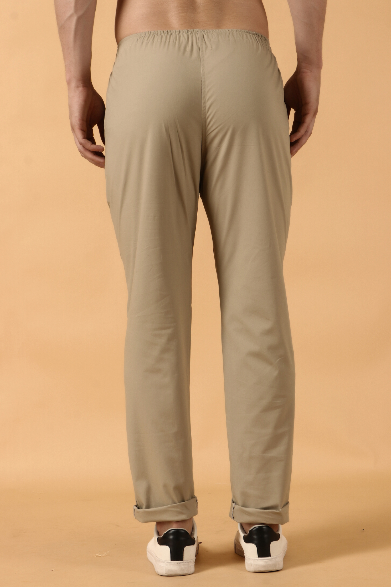 Dark Beige stretch Cargo