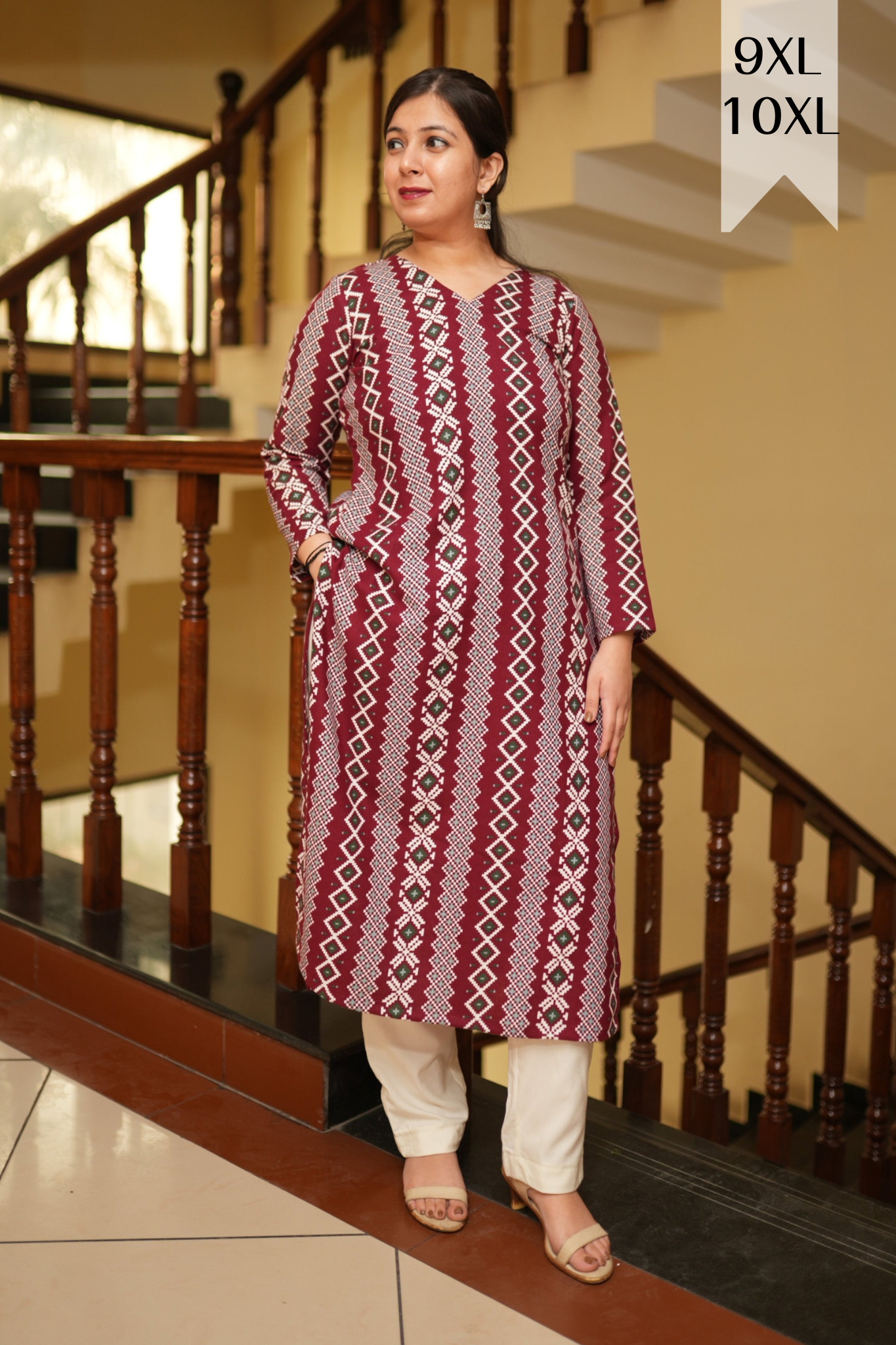 Winter Whispers Woollen Kurta