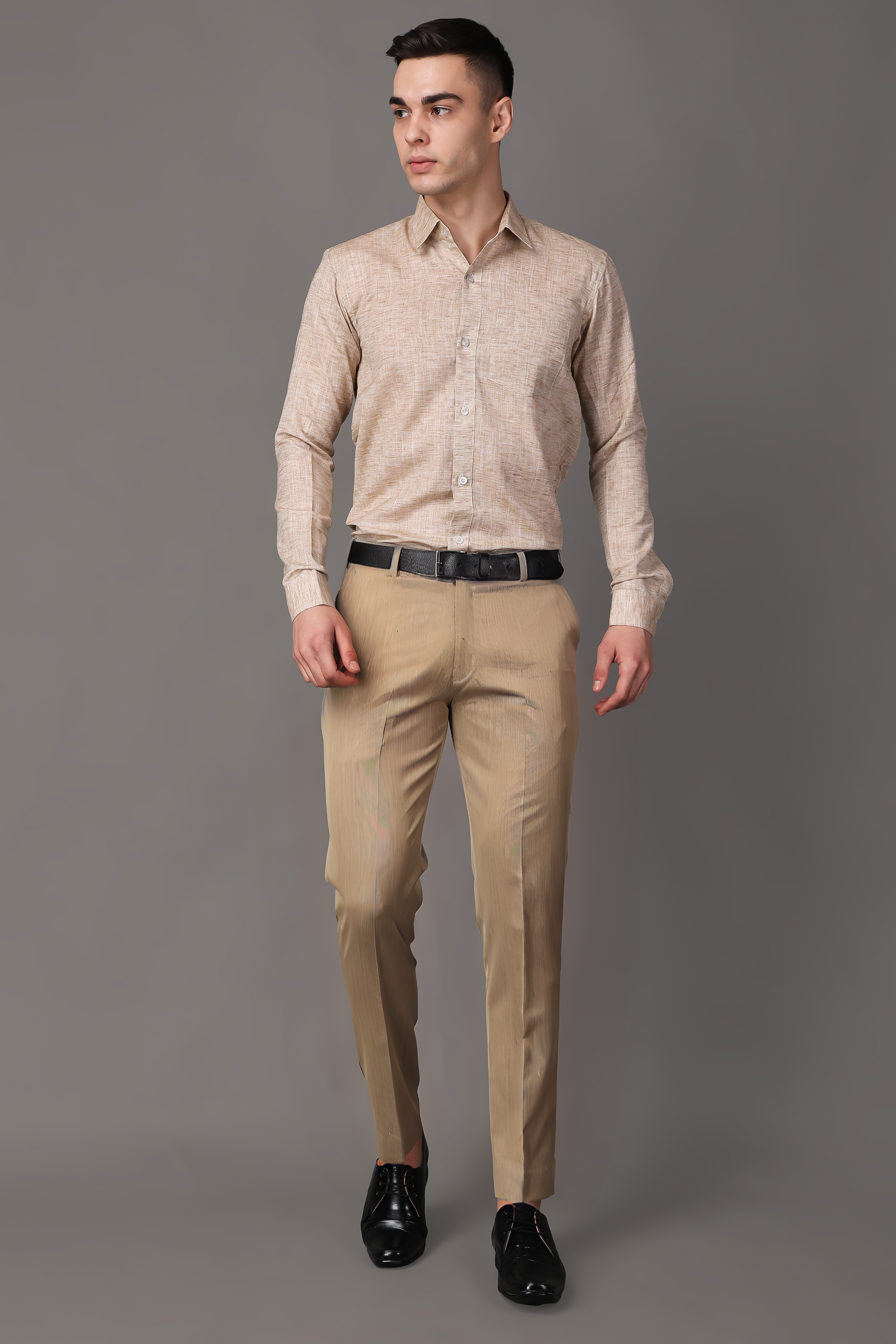 Buy American Noti Men Brown Solid Slim fit Regular trousers Online at Low  Prices in India - Paytmmall.com