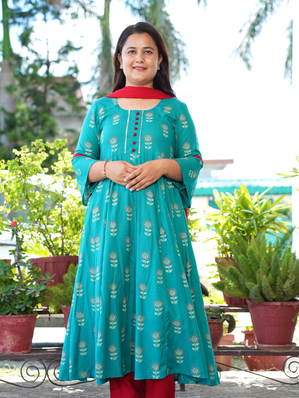 Anarkali Suit With Dupatta