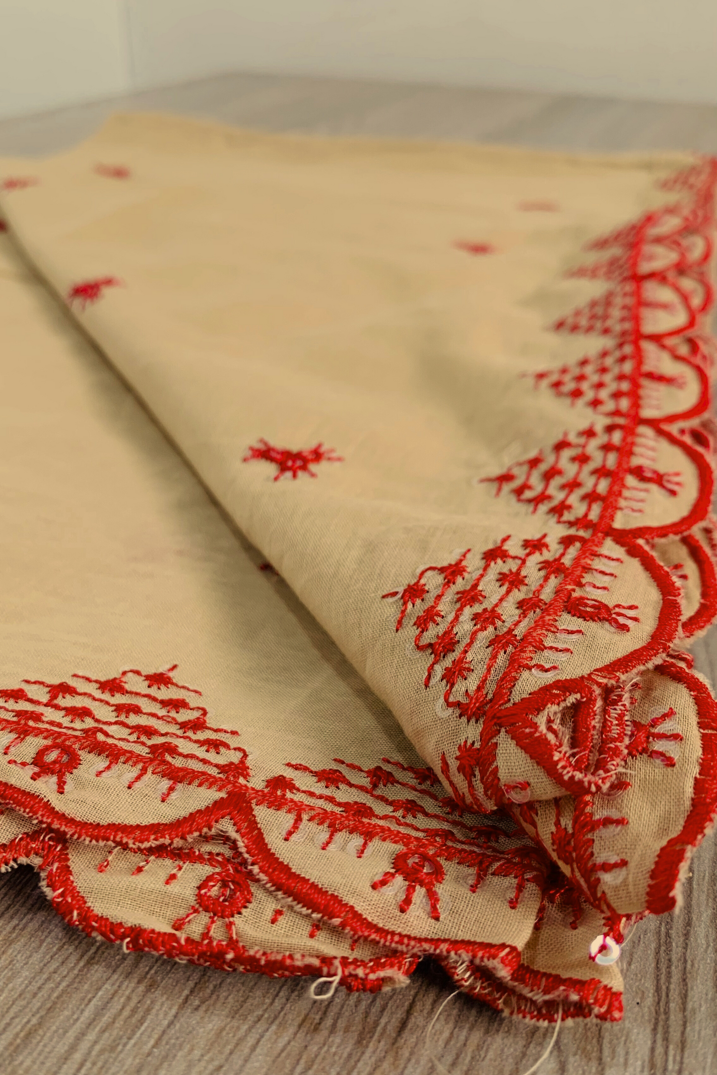 Beige Dupatta