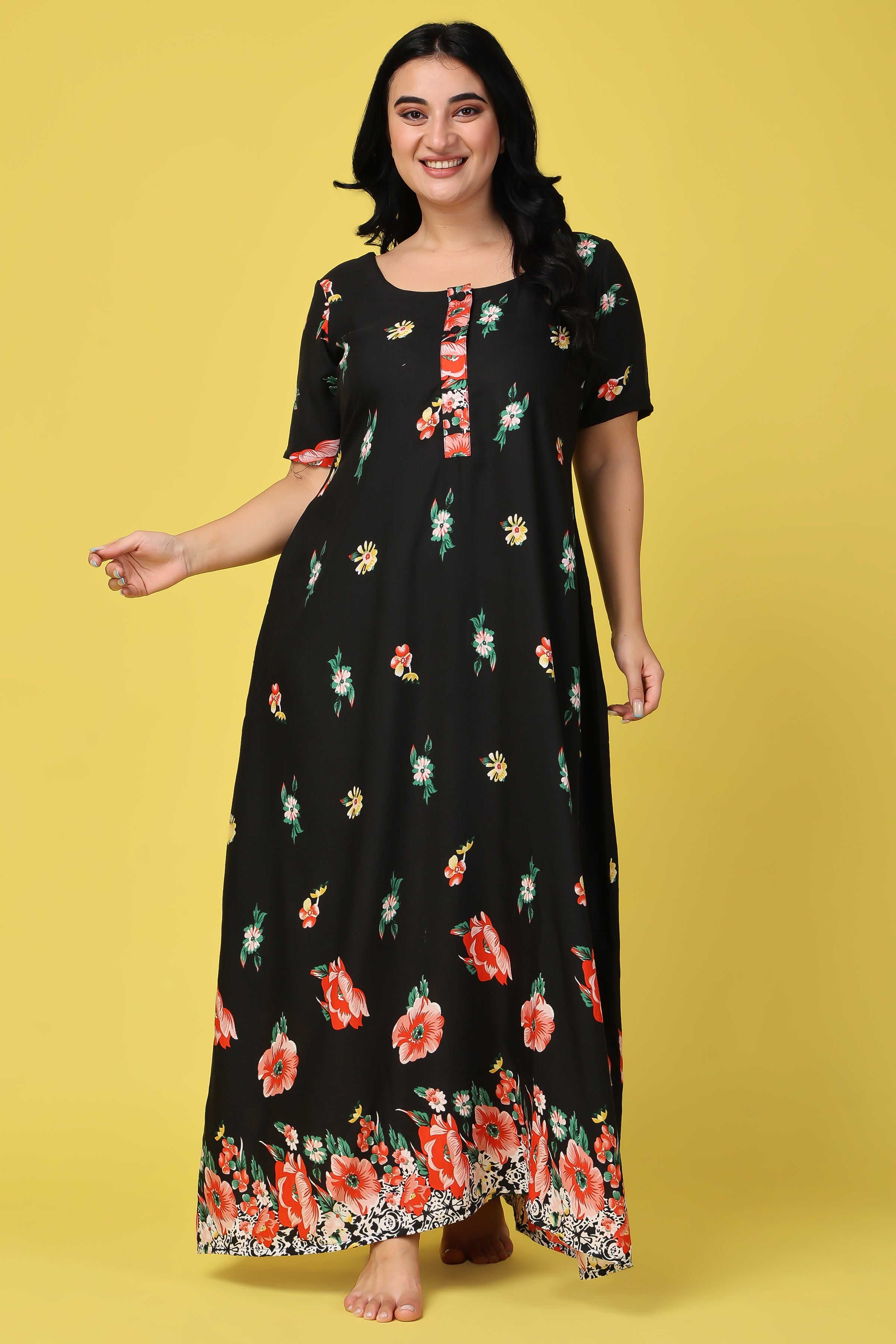 Buy LENISSA Cotton Nightwear Set for Women - Women's Cotton Nightsuit  Multicolour at Amazon.in