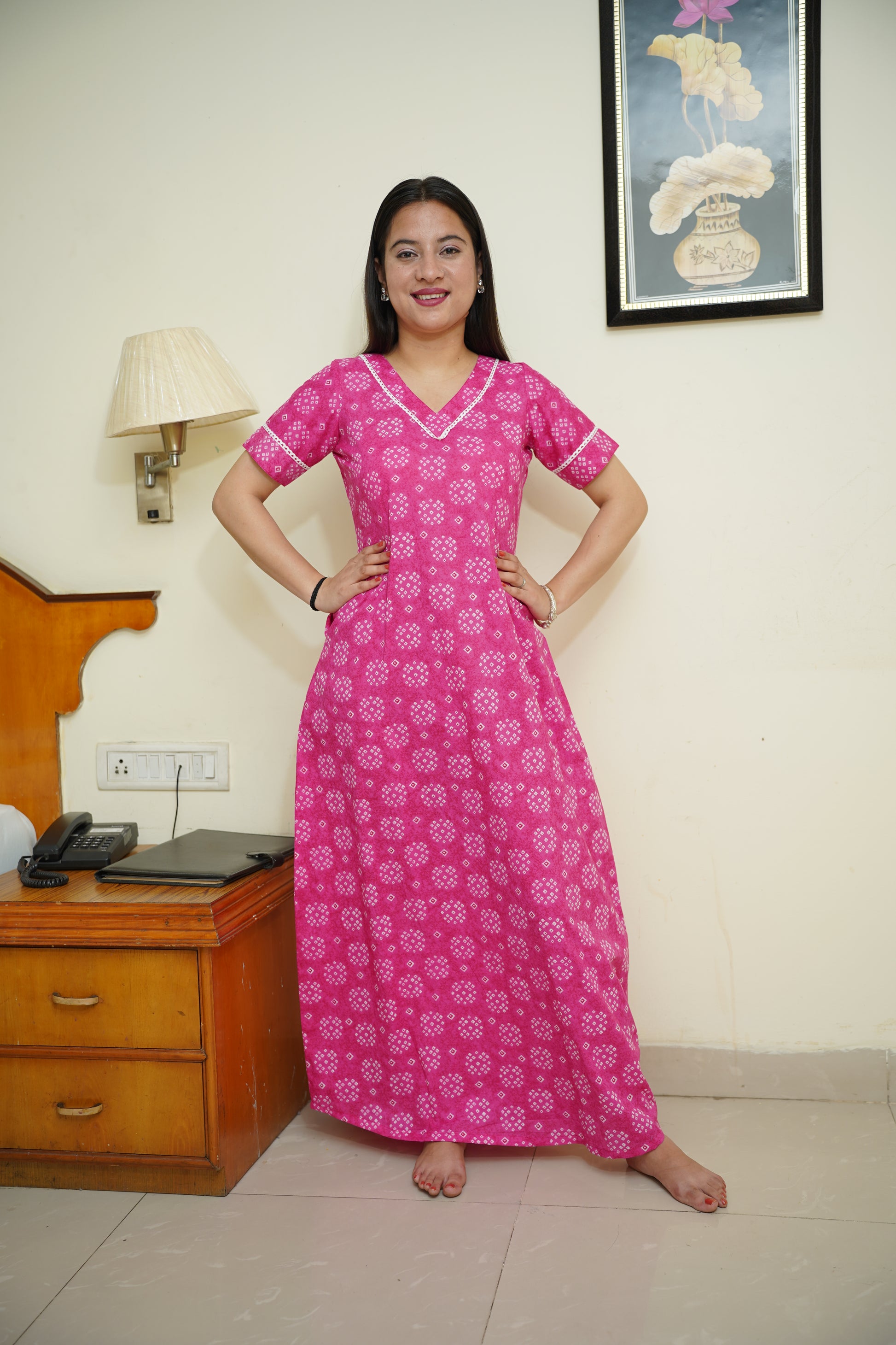 Cotton Nighty For Women