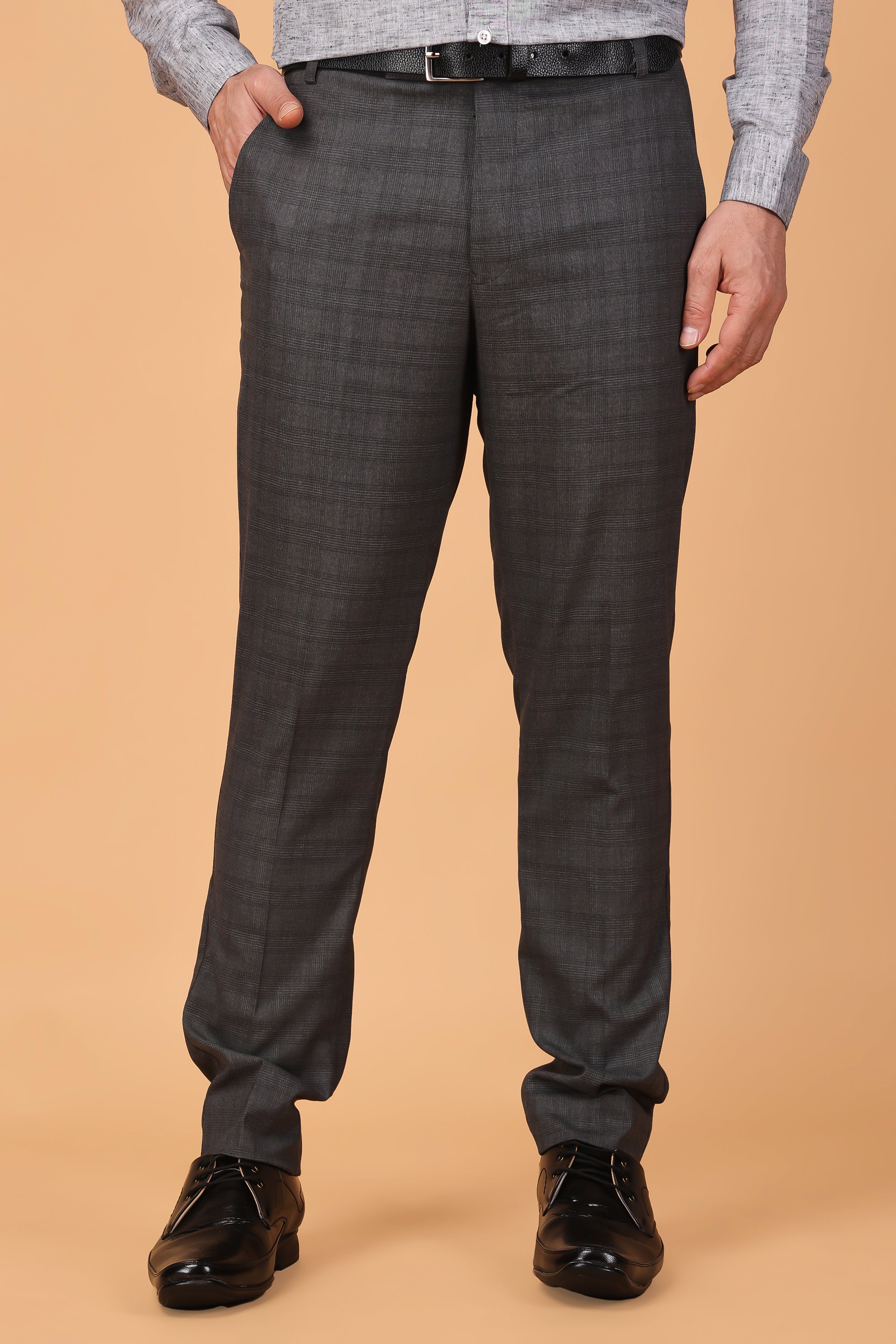 Buy checked trousers store