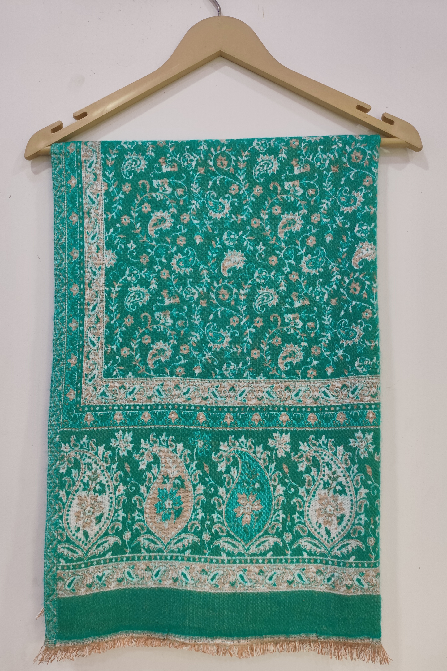 Coastal Green Pashmina Stole