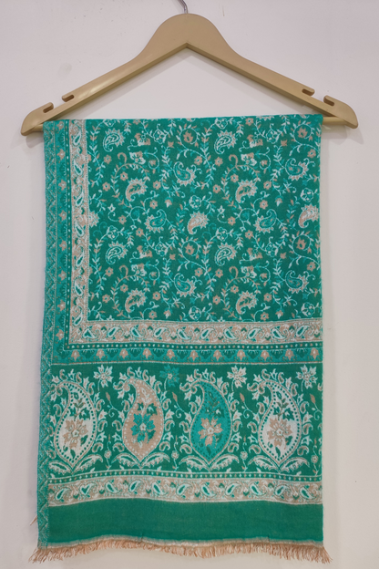 Coastal Green Pashmina Stole