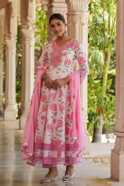 Cotton Anarkali Suits