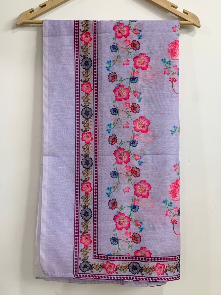 Floral Print Dupatta