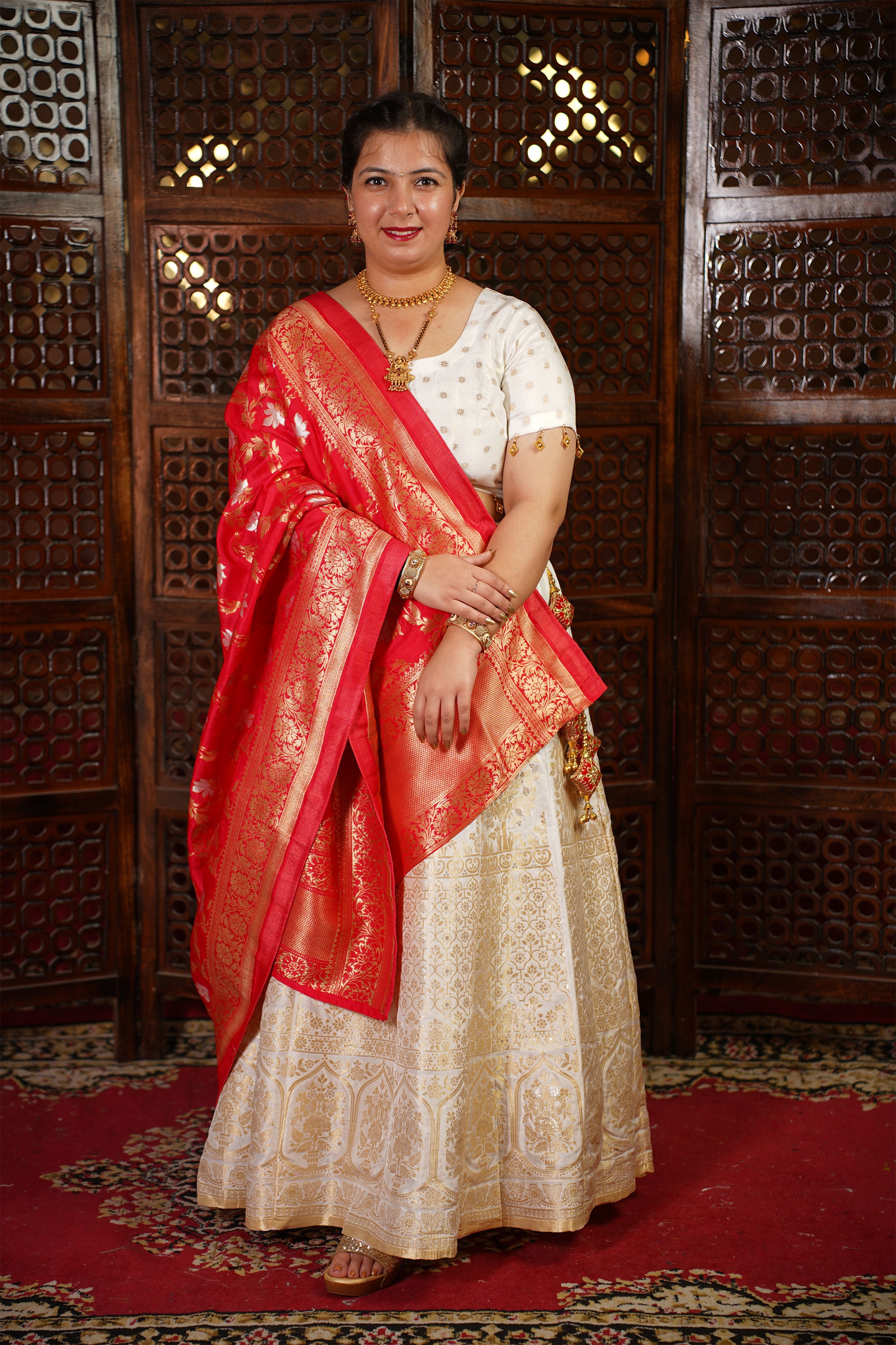 Plus size lehenga saree sale