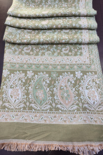 Evergreen Warmth Pashmina Stole