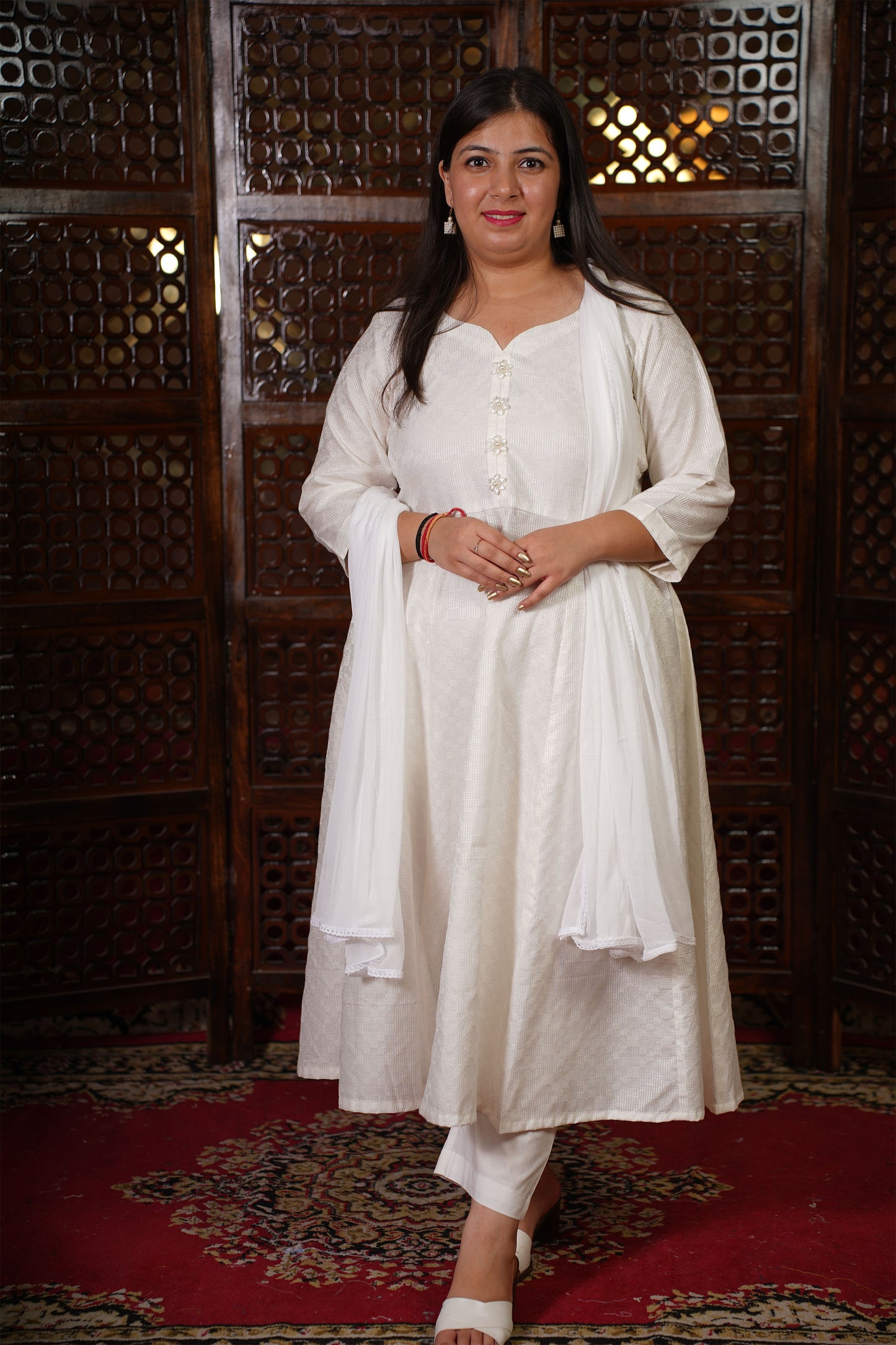 Anarkali Kurta Set With Dupatta