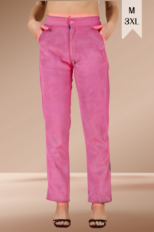 Pink Corduroy Pant