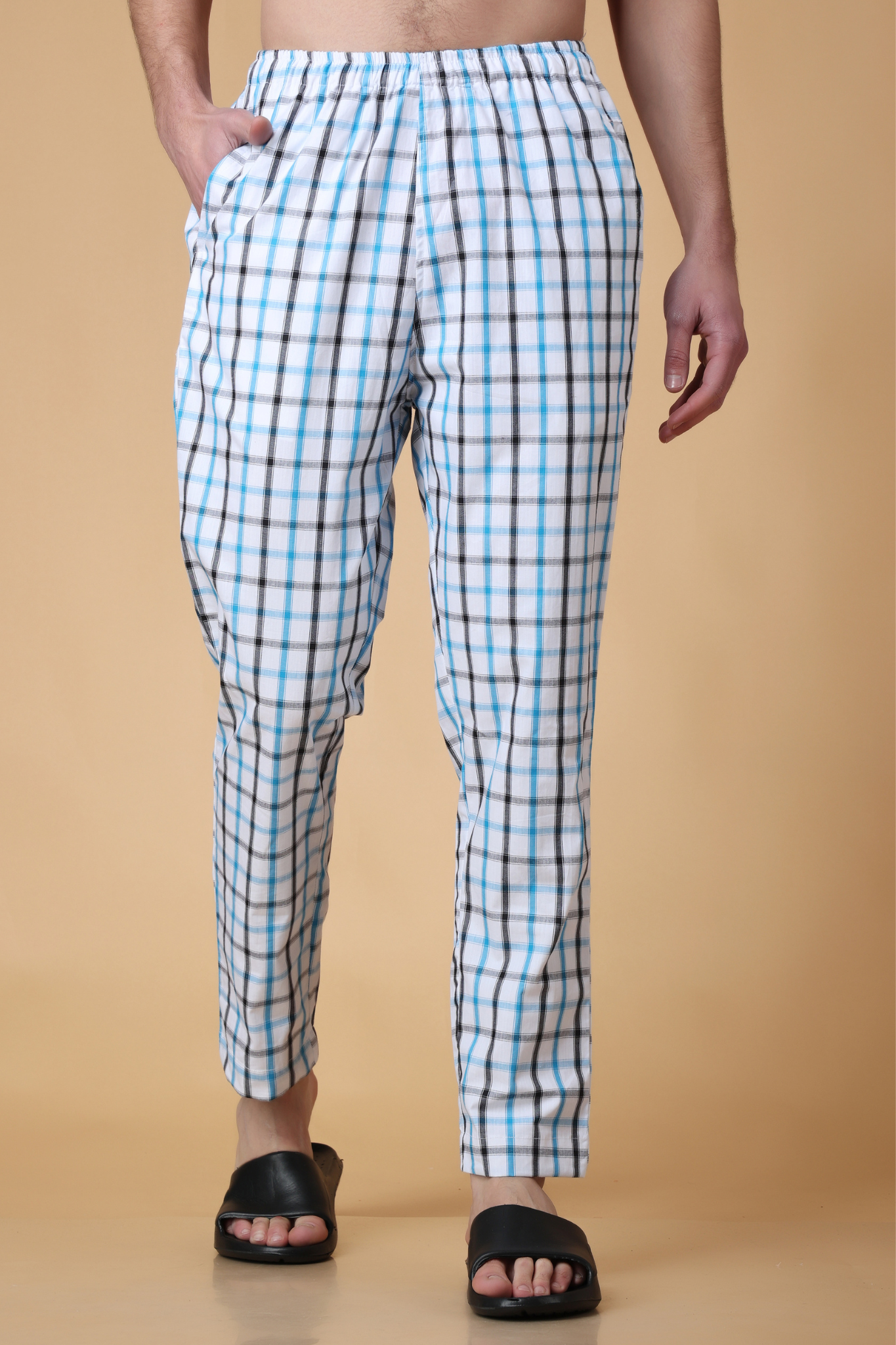 Cotton Craft White Pant Cut Pajama Size 34  42