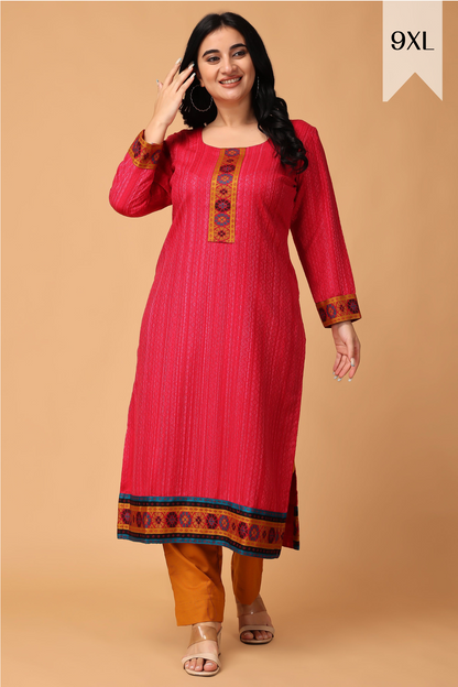 Aurora Rose Woollen Kurta