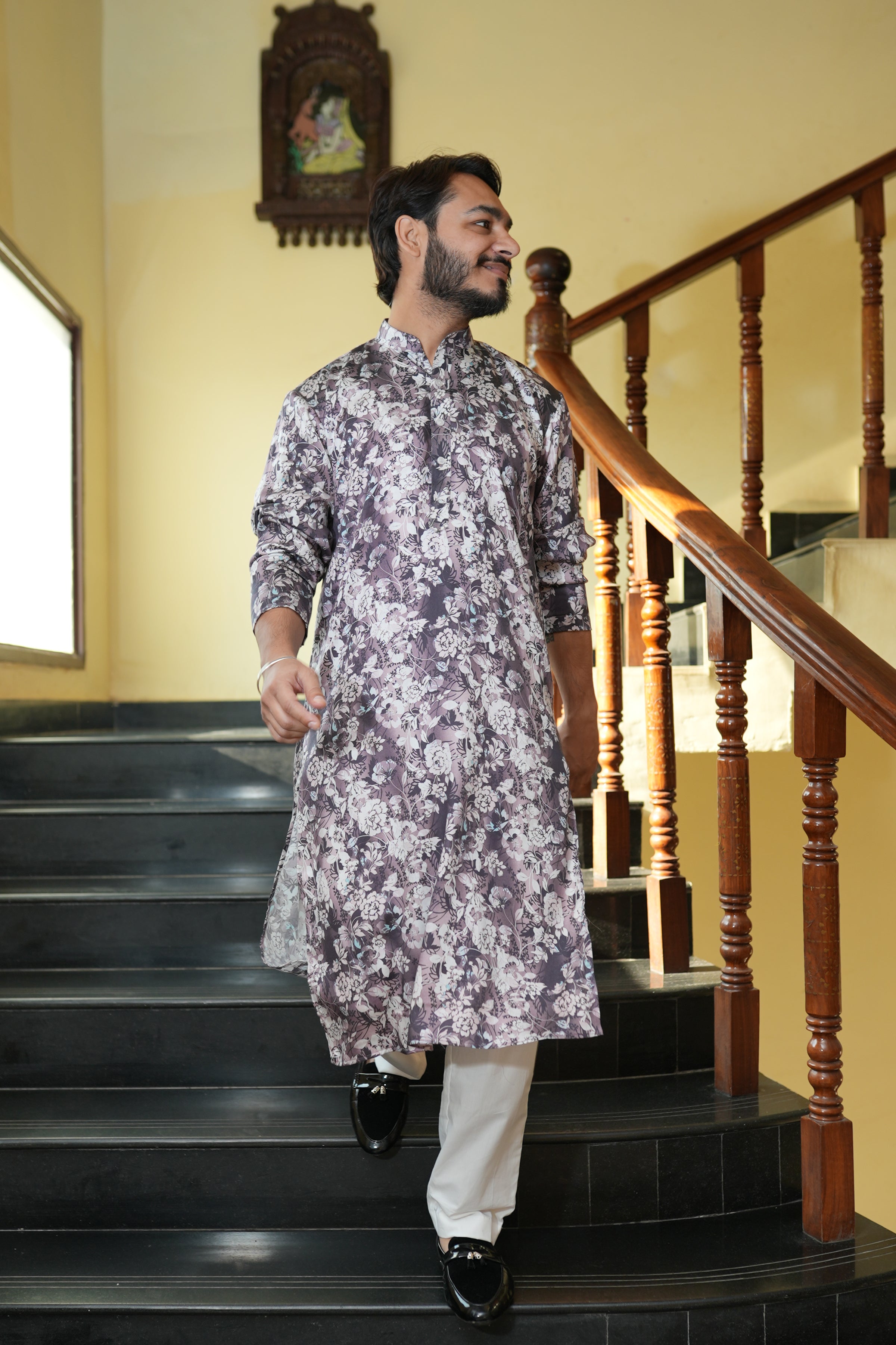 Buy Printed Kurta Pajama Cotton Kurta Pajama For Mens Apella