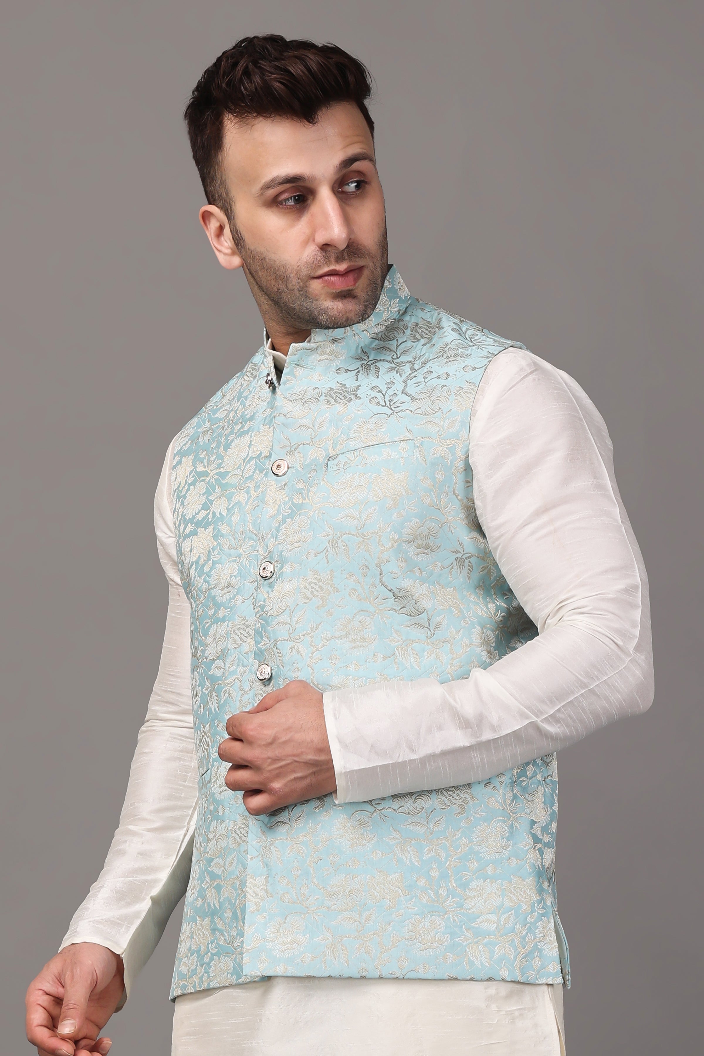 Buy Kurta Pajama Koti Kurta Pajama For Men With Jacket Apella
