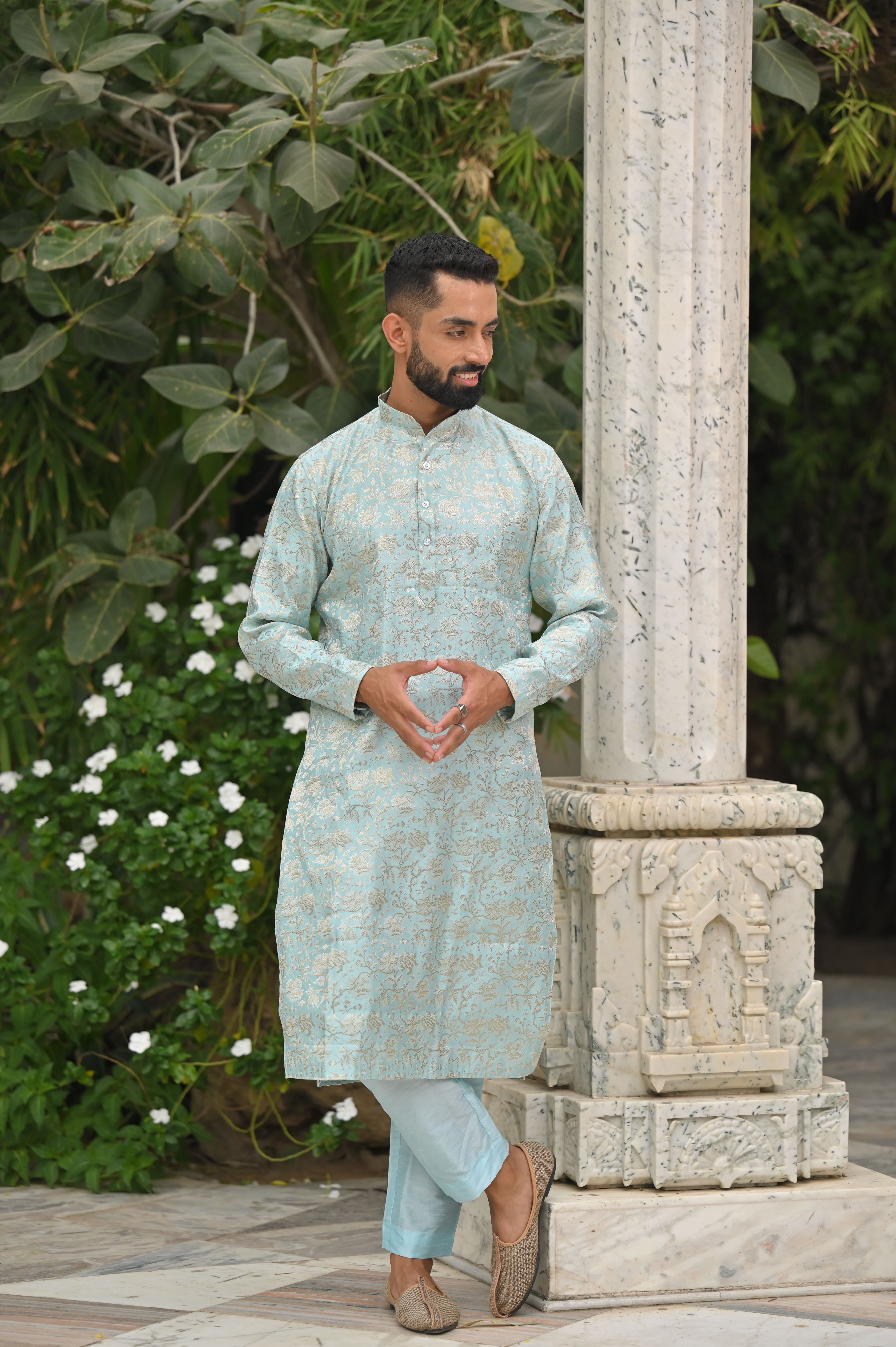 Buy Fancy Kurta Pajama Kurta Pajama Set For Men Apella