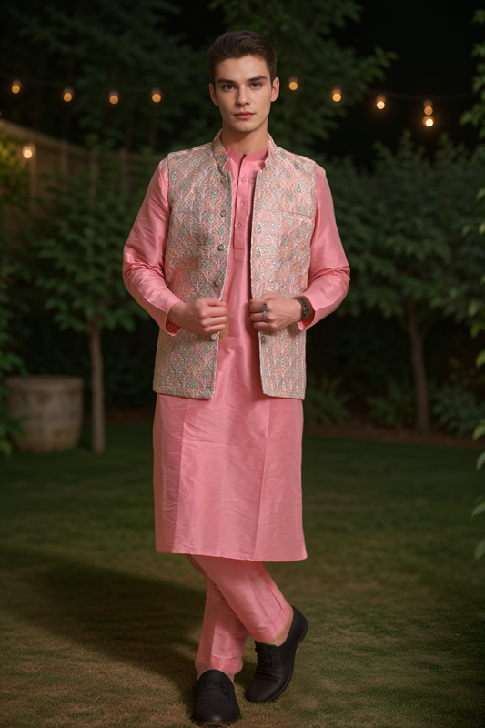 Subtle Elegance Kurta Vasket Set