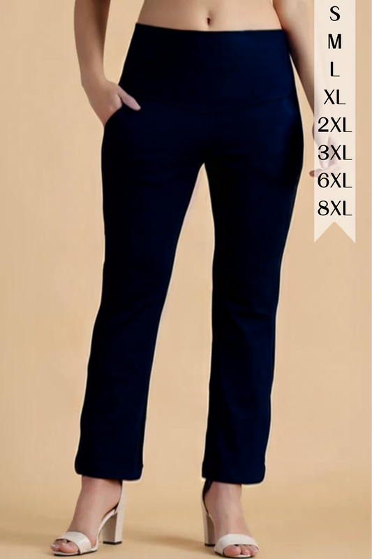 Navy Tummy Tucker Pants