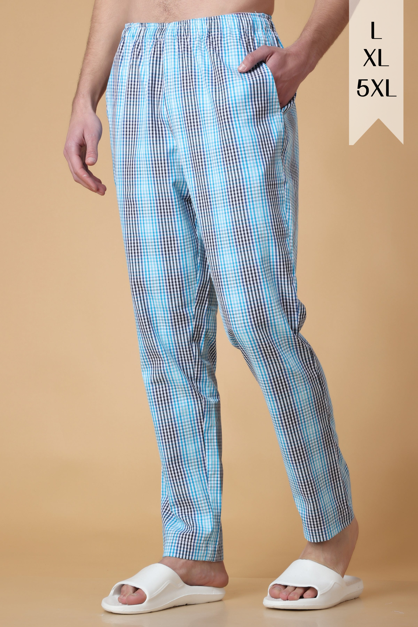 Mens Checkered Pajamas