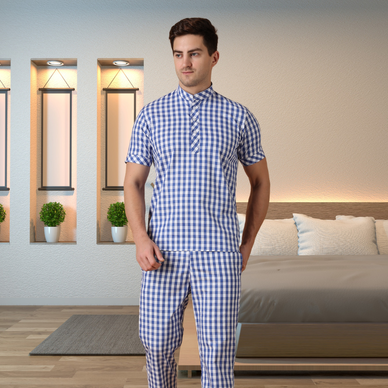 Men Night Suit Men Sleep Set Dress Sleepwear. - China Designer Pyjamas and  Women Pajamas price | Made-in-China.com