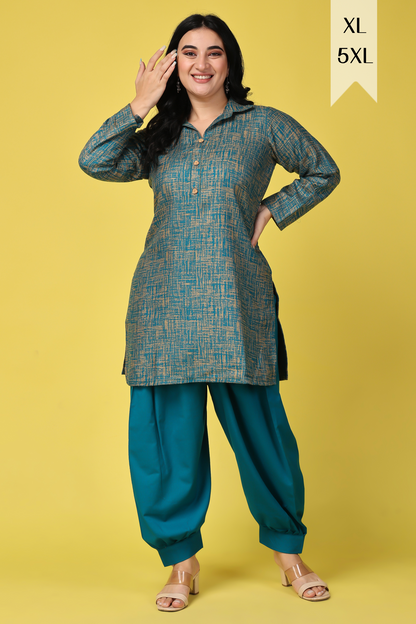 Willow Weaves Woollen Short Kurta