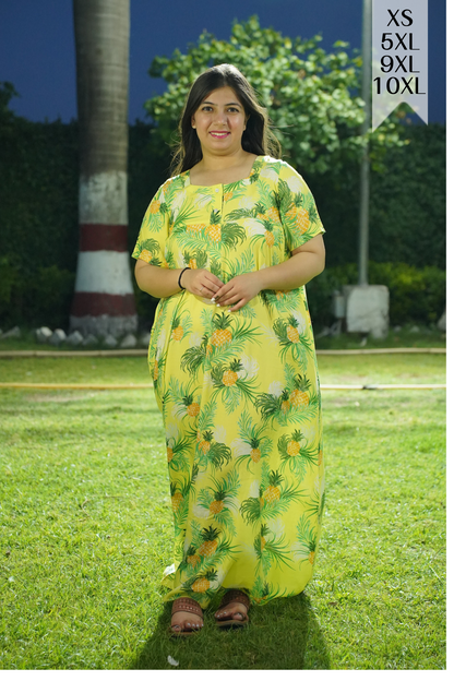 Tropical Delight Rayon Night Gown