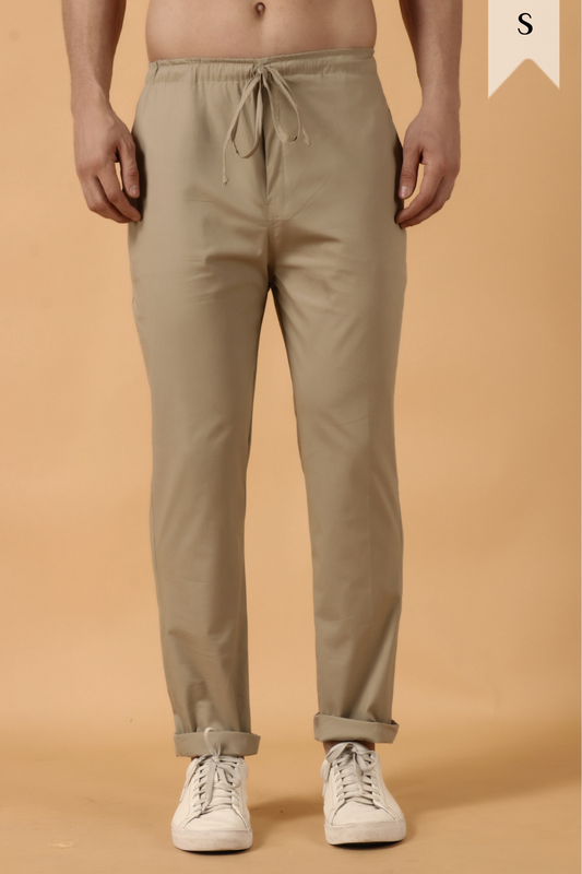 Dark Beige stretch Cargo