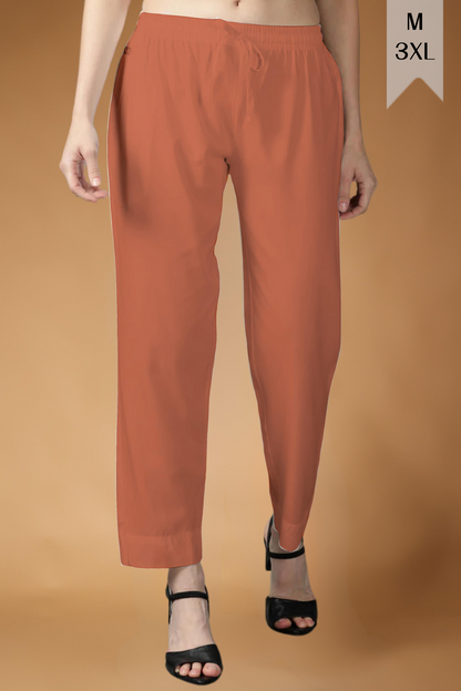 Brick Rayon Kurti Pant