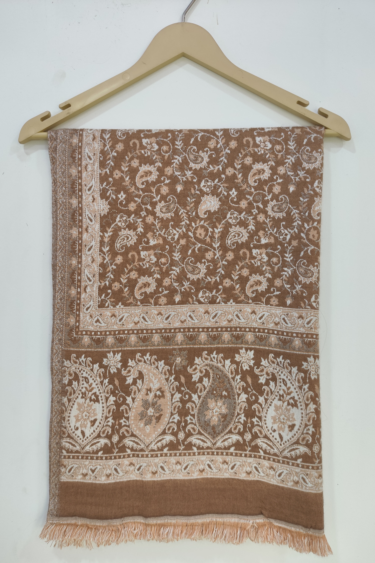 Peanut Brown Pashmina Stole