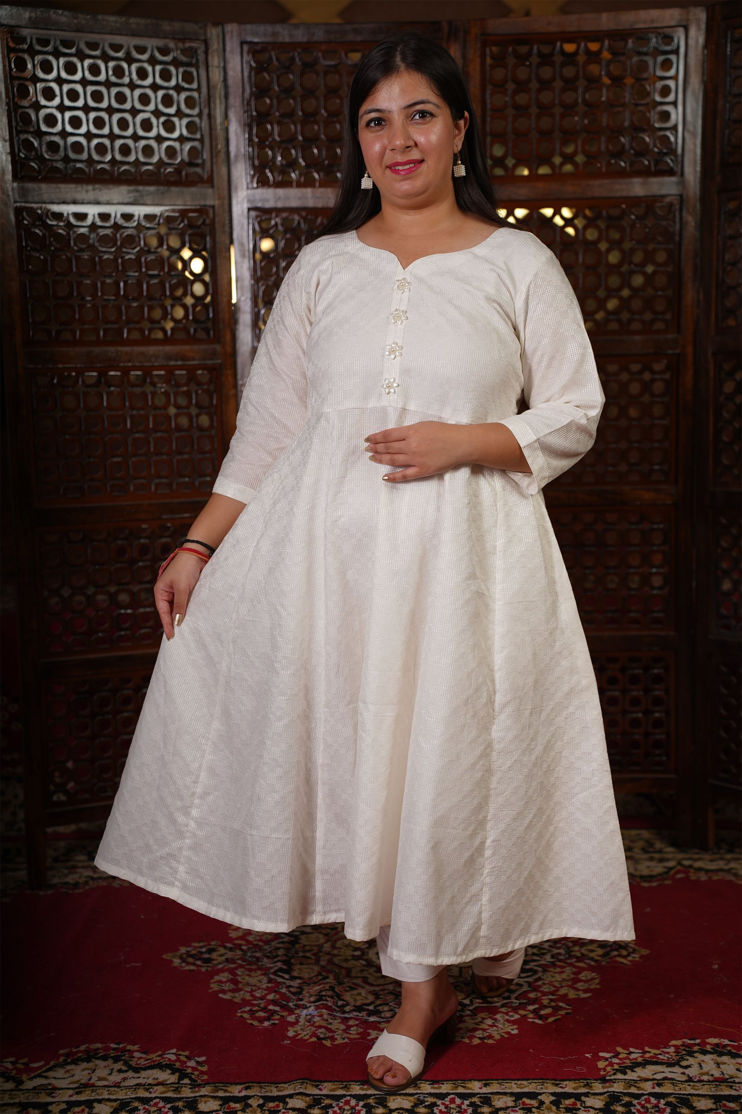 Rasita Anarkali Set with Patola Dupatta