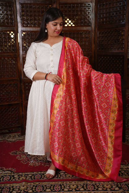 Rasita Anarkali Set with Patola Dupatta