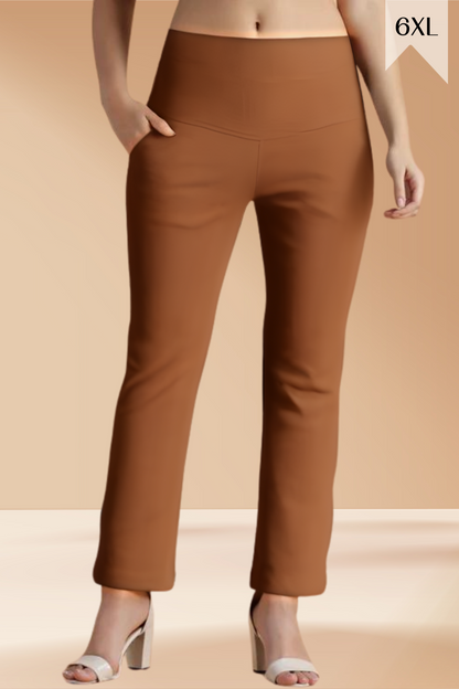 Rust Tummy Tucker Pants