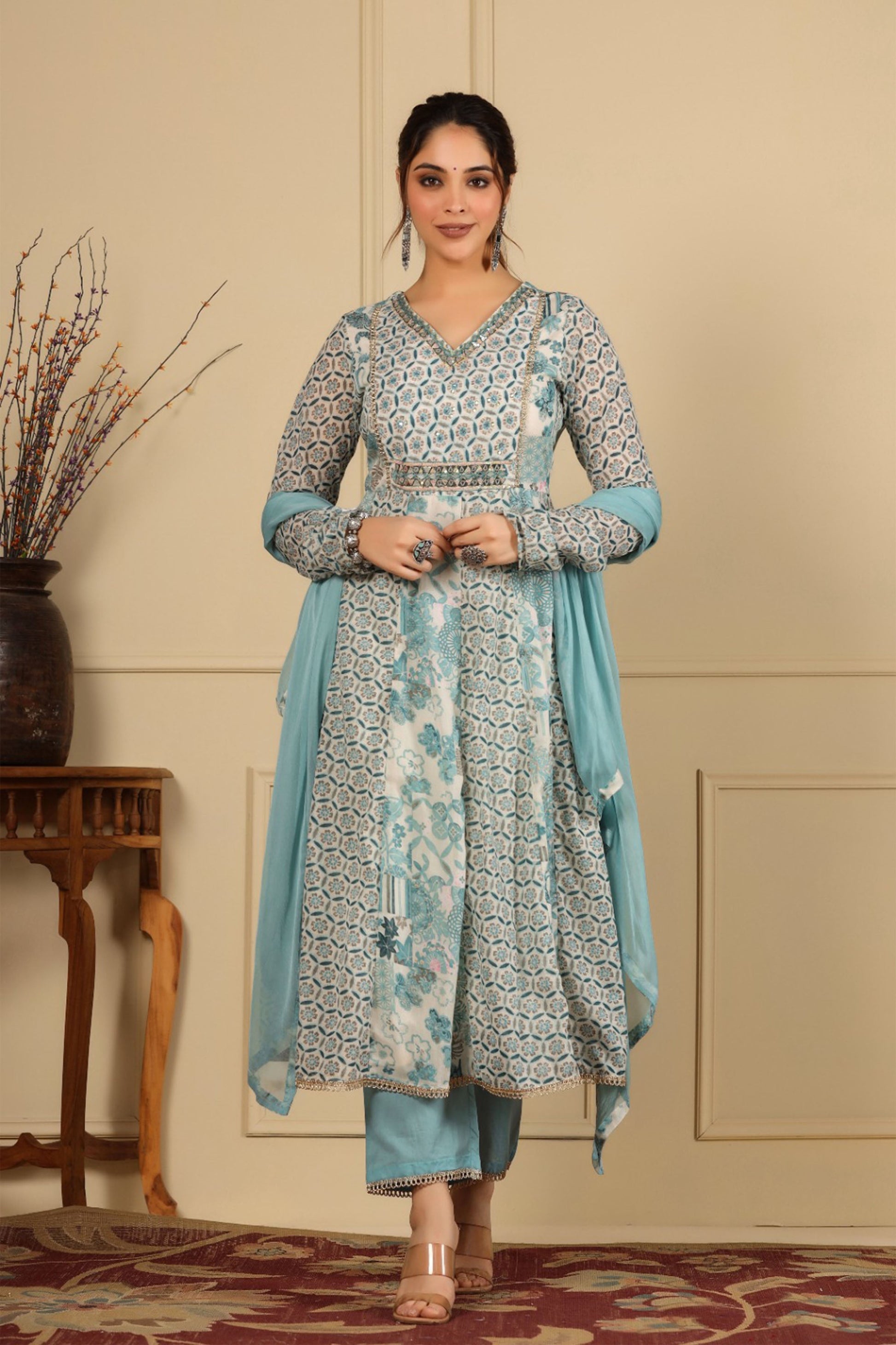 Cotton Anarkali Suits