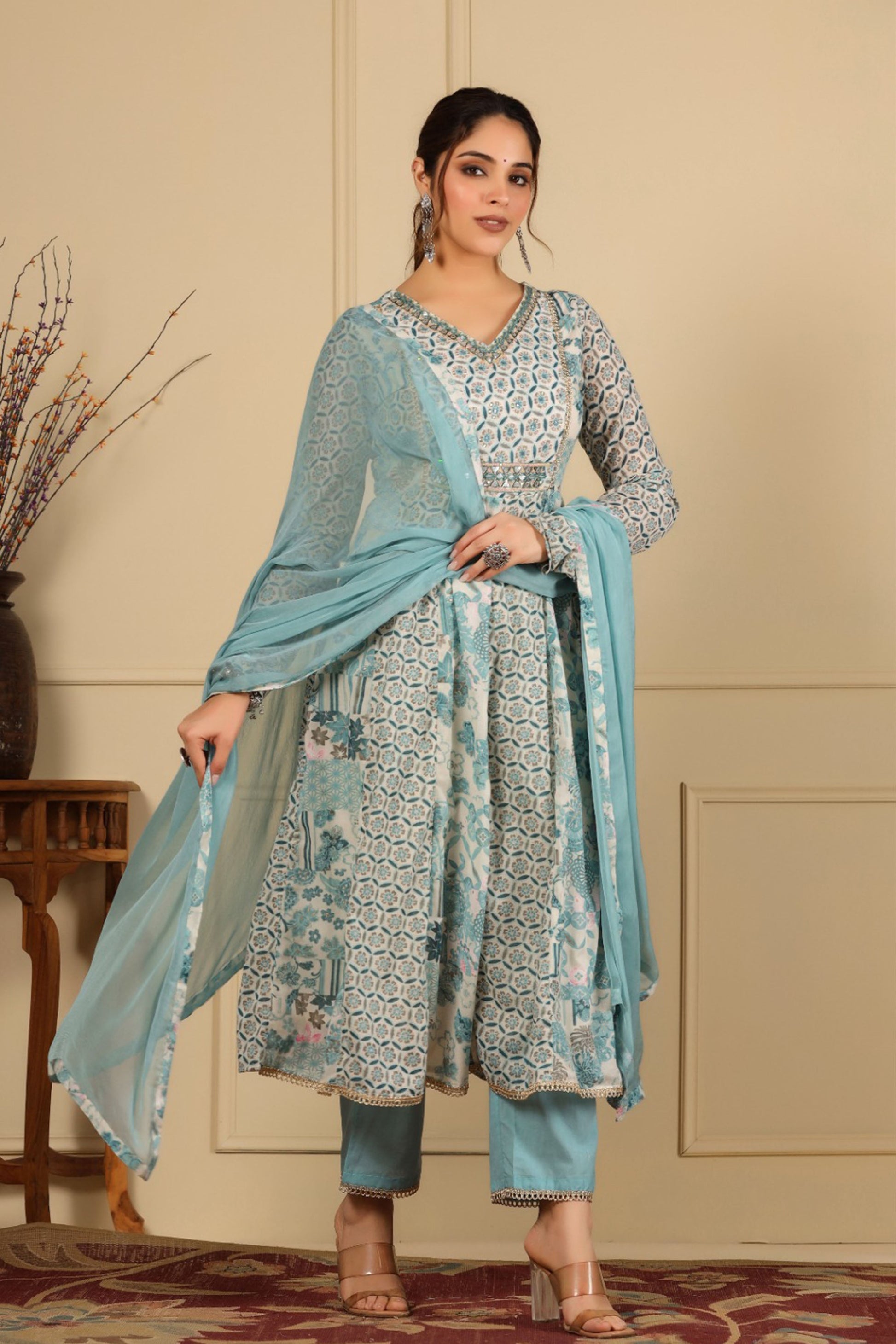 Cotton Anarkali Suits