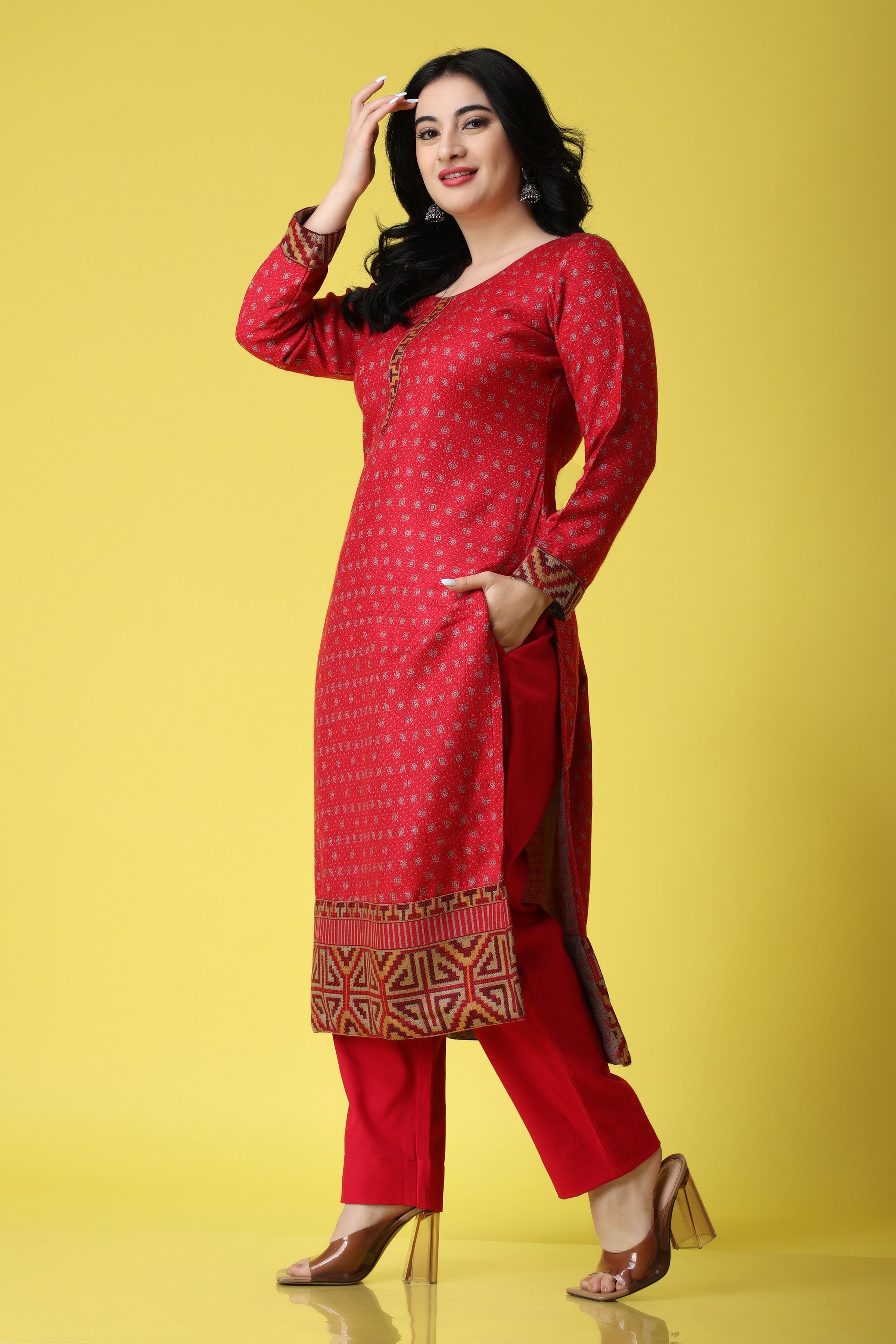 Kurta and outlet plazo set